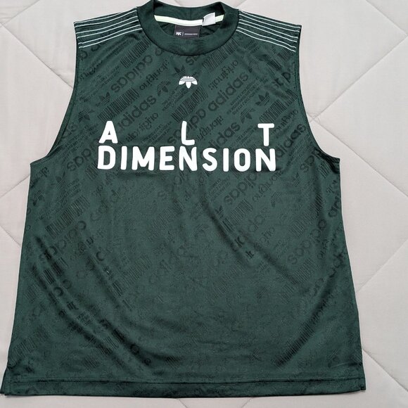 adidas Originals by Alexander Wang Alt Dimension Soccer Jersey, green, size L - Picture 1 of 9
